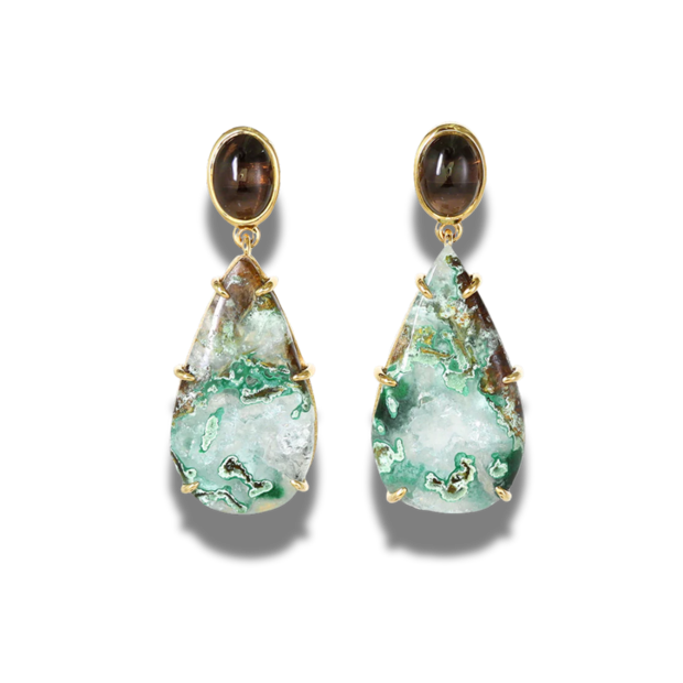 Gem Silica × Smoky Quartz