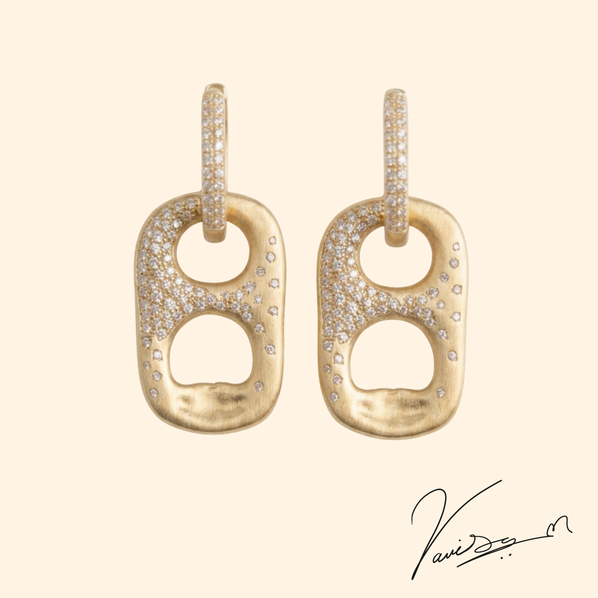 Pull-tab earrings